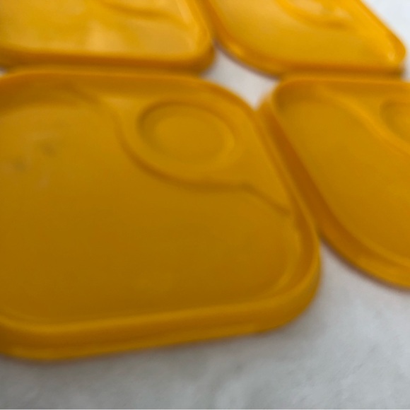 VTG Melamine Midcentury Ingrid Snax Tray Set - Picture 5 of 9